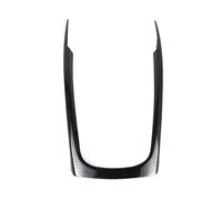 Car Centre Console Trim For Q5 2010-2017 Console Armrest Gear Shift Decoration Frame Cover Trim Interior Sticker Centre Console Trim(BLACK 1)