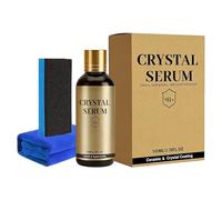 Car Ceramic Coating - 100ml Hydrophobic Paint Gloss | High Density Nano Crystal Sealant with UV Defense & Anti-Scratch Layer for Detailing Hobbyists and Professional Auto Detailers