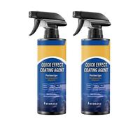Car Ceramic Coating Spray, Fast-Acting Nanotechnology Waterless Wash And Wax Hydrophobic, For Cars Boats Motorcycles Paint Glass Protection 2pcs