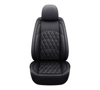 Car Chair Covers For For Fiesta For Fusion For Mondeo For Taurus For Mustang For Territory Pu Leather Universal Car Seat Cover(Black 1 Seat)