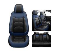 Car Chair Covers For For Focus For Kuga For Ecosport For Explorer For For Mondeo For Fiesta For Mustang Universal Leather Car Seat Cover(Black Blue 5 Seat)