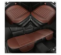 Car Chair Covers For Lincoln For Navigator For MKS For MKZ For MKC For MKX For MKT All Models Universal Leather Seat Cushion(Full set Coffee)
