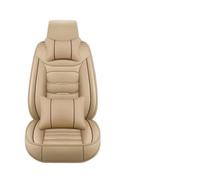 Car Chair Covers For Passat B5 B6 B7 B8 For Beetle For Variant For Phaeton For Tiguan Universal Leather Car Seat Cover Car Seat Cover(Beige 5seat a)