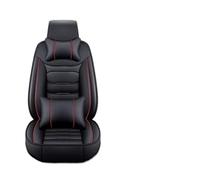 Car Chair Covers For Passat B5 B6 B7 B8 For Beetle For Variant For Phaeton For Tiguan Universal Leather Car Seat Cover Car Seat Cover(Black red 5seat a)
