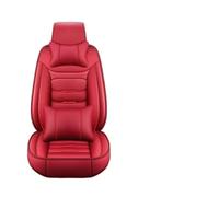 Car Chair Covers For Passat B5 B6 B7 B8 For Beetle For Variant For Phaeton For Tiguan Universal Leather Car Seat Cover Car Seat Cover(Red 5seat a)