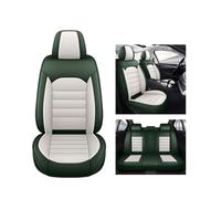Car Chair Covers For POLO For Quest For Tiguan For Jetta For Golf For Lavida For Sagitar For Santana Full Set Leather Universal Car Seat Cover(Green)