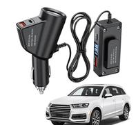Car Charger Adapter - Digital Display With Real-Time Monitoring - Car Adapter - For Trucks Motorhomes Passenger Cars Tablets Laptops Mobile Phones