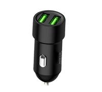 Car Charger Adapter, Two Port USB Car Charger | 3.4A Two Ports Car Charger, Auto Charger Adapter, Safe Auto Charger for Travel, Business Trip