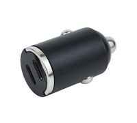 Car Charger compatible with Crosscall Stellar-M6 Chamonix, Dual USB 2x20W, USB-PD, 2x 3000mA, charge 2 devices quickly