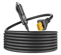 Car Charger for ECOFLOW for Delta for Bluetti EB55 for River for Anker 757 767 Portable Power Station Solar Generator XT60 Extension Power Adapter 16AWG Charging Cord