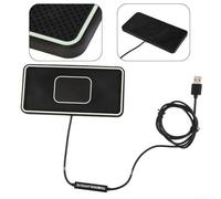 Car Charger Pad 15W with For Phone Stand Dock and Fast Charging, Created to Enhance For Phone Usability and Power Supply in Vehicles