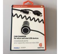 Car Charger PowerJolt 12 V to Micro and Mini USB 1000 mAh Griffin GC23057 # 6