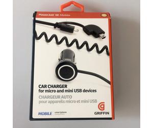 Car Charger PowerJolt 12V to Micro and Mini USB 1000mAh Griffin GC23057 #6