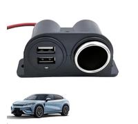 Car Charger Splitter with Dual USB Ports, Car Splitter, Car Charger Adapter 2 Sockets | Dual USB Car Charger 3.1A/3100mA for Smartphone GPS Dash Cam