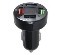 Car Charger USB Car Charger 4.8A/QC3.0+2.4A/66W+3.1A Fast Charging Adapter
