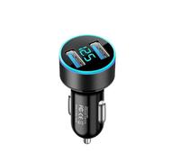Car Charger, USB Charger Total 60W [USB C 30W,A 30W] 12V Socket, PD3.0 Fast Charge Car Phone Metal Adapter For 16 15 14 13 12 Pro Max