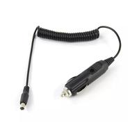 Car Cigarette Lighter Adapter, 12V DC 3A Power Adapter for Dash Cams, LED Strips, Built-In Fuse and LED Indicator with 5.5mm x 2.1mm Barrel Jack