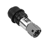 Car Cigarette Lighter Automotive Cigarette Lighter Plug Socket Outlet Assembly Complete 12V 120W Recessed Current Connector Power Plug Socket Outlet for Auto Car Truck