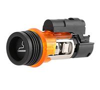 Car Cigarette Lighter, Car Cigarette Lighter Socket, Cigarette Lighter Element Plug Eject Push Button Assembly Set Fit For Universal Car