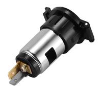 Car Cigarette Lighter Socket 12-24V Replacement Metal Cigarette Lighter Socket with Detachable Lid 120-250W Anti-Flaming Car Power Outlet