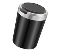 Car Cigarettes Ashtray, Portable Blue LED Light Car Cup Holder with Lid, Vehicle Cigarettes Cup Holder