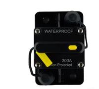 Car Circuit Breaker Fuse Reset 30 300 Amp 12V 48V DC Waterproof Manual Reset Switch for Auxiliary and Main DC Electrical Systems (200A)