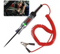 Car Circuit Tester,Circuit Tester,Automatic Voltage Tester with Light,Digital Voltage Tester with Led Digital Test Light,Test Light for Vehicle,Car Battery Tester,Electrical Tester Pen,3-90V