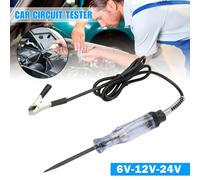 Car Circuit Tester Pen Auto Fuse Test Probe Light Tool for 6V 12V 24V DC Voltage