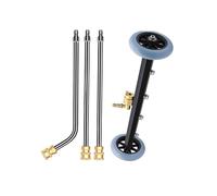 Car Cleaner Underbody - 16 Inch Pressure Broom, Powerful Under-arriage Sprayer, Sturdy Steel Frame, Compact Design with Easy Grip | Effective Washer For The Vehicle