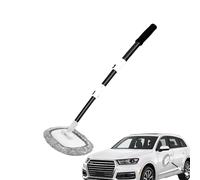 Car Cleaning Brush - 15 Degree Curved RV Wash Brush - Telescopic Scrubber, Dust Removal Tool for RV Truck Vehicle Exterior Detailing Floor Roof Window Windshield