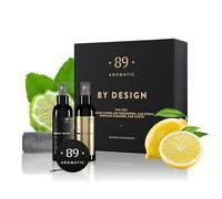 Car Cleaning Kit - Interior Cleaner Spray, Microfibre Cloth, Fragrance Spray & Hanging Paper Air Freshener All In One, Cleans Dashboard, Plastic, Fabric & Mats, Complete Car Care Gift Set