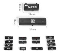 Car Climate Control Panel Switch Buttons for BMW 5 Series E39 & X5 E53, Direct Replacement A/C Heater Temperature Control Push Button Cover