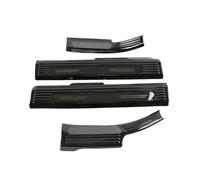 car climbing ladder Foot pedal Fit For Volvo XC40 2018-2022 Stainless Steel Inner Outer Door Sill Scuff Plate Guard Sills Protector Trim(Inner Black A)