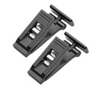 Car Clip Holder, Magnetic Adhesive - 2 Pack Storage Organizer Hooks | Small Multifunctional ABS Clips for Vehicle Dashboard, Sun Visor, Car Document Ticket Wallet Holder |