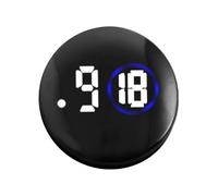 Car Clock, Quartz Motorcycle Into Timer, 1.57x1.57x0.43 Inches Multifunctional Analog Watch, Compact Vent Clip Clock, Small Digital Timepiece for Vehicle, Automotive, Truck