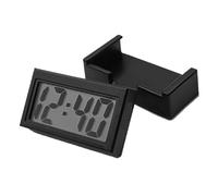 Car Clock | Stick On Digital Dashboard Clock | Adhesive ABS Dashboard Watch, 12 Hour Display, Compact Timepiece for Truck Boat Motorcycle Bike Fridge Classroom Office Use
