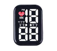 Car Clock,Waterproof Stick on LED Watch - Mini Clock Digital | for Dashboard Car Motorcycle Boat Bike Truck SUV RV Vehicles