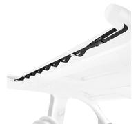 Car Clothes Line for Ford Tourneo, Custom, Courier, Capri, PUMA, Gen-E, Explorer EV 2024-2025, Heavy Duty Adjustable Travel Laundry Drying Hanger Strap Multi Loop In-Car Storage Organizer