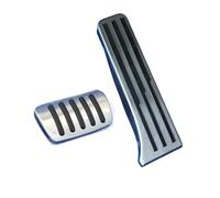 Car Clutch Brake Pedal For Roewe For D5X For DHM 2025 Car Gas Brake Pedal Rubber Anti Slip Alloy Footrest Foot Cover Pad Part Accessories(AT 2pcs)