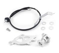 Car Clutches Parts Clutch Cable Kit Firewall Adjuster Triple Hook Clutch Quadrant Kit Fit For Ford Mustang 96-04 Clutch Master Cylinder