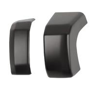 Car Co-pilot Handle Armrest Decoration Cover Trim For 4Runner 2010+ Dashboard Panel Passenger Seat Auto Inner Parts(Matte Black 2 pc)