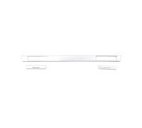 Car Co-Pilot Passenger Dashboard Cup Holder Cover Decoration Trim For 3 Series E90 E92 E93 2005-2012 LHD Car Radio Fascia Panel(Silver)