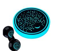 Car Coaster with Light | USB Car Cup Coaster with LED Light,Intelligent Sensor Vehicle Cup Holder Insert with Colors Changing for SUV, Sedan