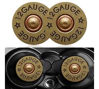 Car Coasters for Cup Holders, 2 Pack Anti Slip Universal Car Interior Accessories 2.75" Cup Coaster for Women Men (12-Gauge)