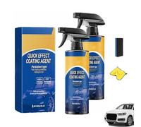 Car Coating Spray for Shine & Protection, Qiawl -Advanced Car Quick-Acting Coating Agent Spray, Quick Effect Coat-ing Agent, Acsart 3 in 1 High Protection Quickly Car Coat-ing Sprayer (2PCS)