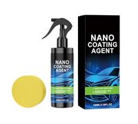 Car Coating Spray - Nano Ceramic Sealant, Hydrophobic Liquid Wax, High Gloss Mirror Finish, Repels Rain Dirt Contaminants, Automotive Detailing Supplies, 100ml Bottle Transparent Clear