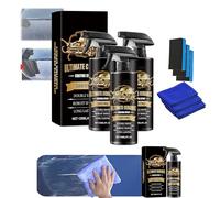 Car Coating Wax Kit, Ceramic Spray Coating, Car Coating Spray, Advanced Cars Quick-Acting Coatin Agent Sprays UV/Scratch/Acid Resistant, For Auto, Rv, Marine & Motorcycle, Mirror Gloss Finish (3)