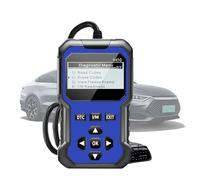 Car Code Reader - 12x7cm Multi Language Diagnostic Scanner, ABS Vehicle Fault Detector Tool, Engine Error Code Analyzer, Real Time Data Monitor System | Automotive Troubleshooting Device For Garage