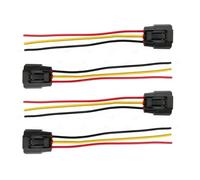 Car Coil Connector Compatible With Mitsubishi For Colt Mk V 1995-2003 For Space Star 1998-2004 Ignition Coil Connectors Repair Harness Wiring Plug MD361710(4 PCS)