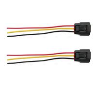 Car Coil Connector Compatible With Mitsubishi For Colt Mk V 1995-2003 For Space Star 1998-2004 Ignition Coil Connectors Repair Harness Wiring Plug MD361710(2 PCS)